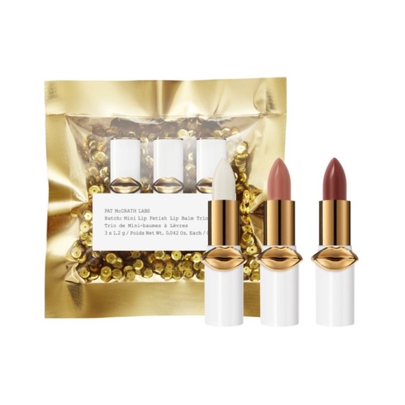 Pat McGrath Labs 3 Mini Lip Fetish Lip Balm Trio - Picture 1 of 12